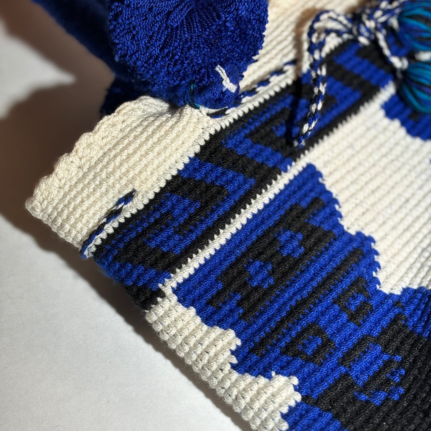 Cobalt Blue Mochila Tote