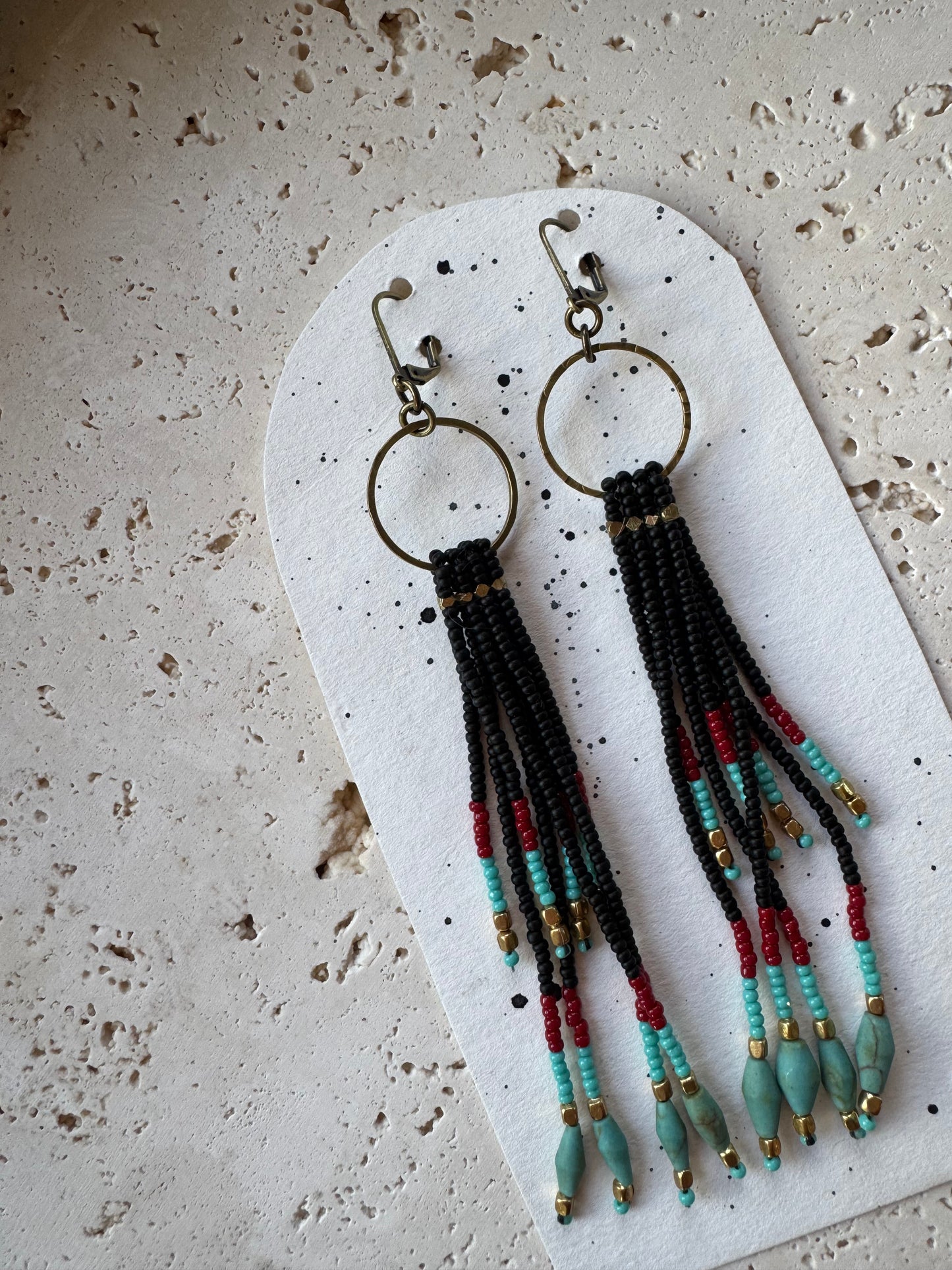 Kata Fringe Classic / Turquoise + Black