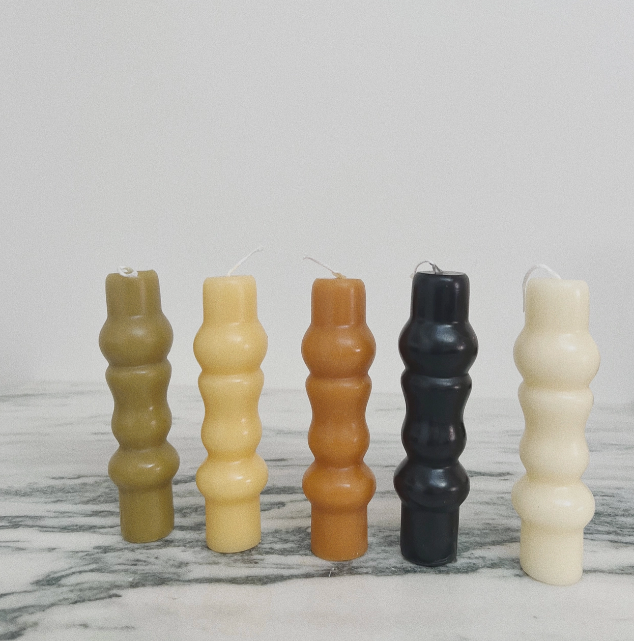 Sculptural Pillar Candle No.3