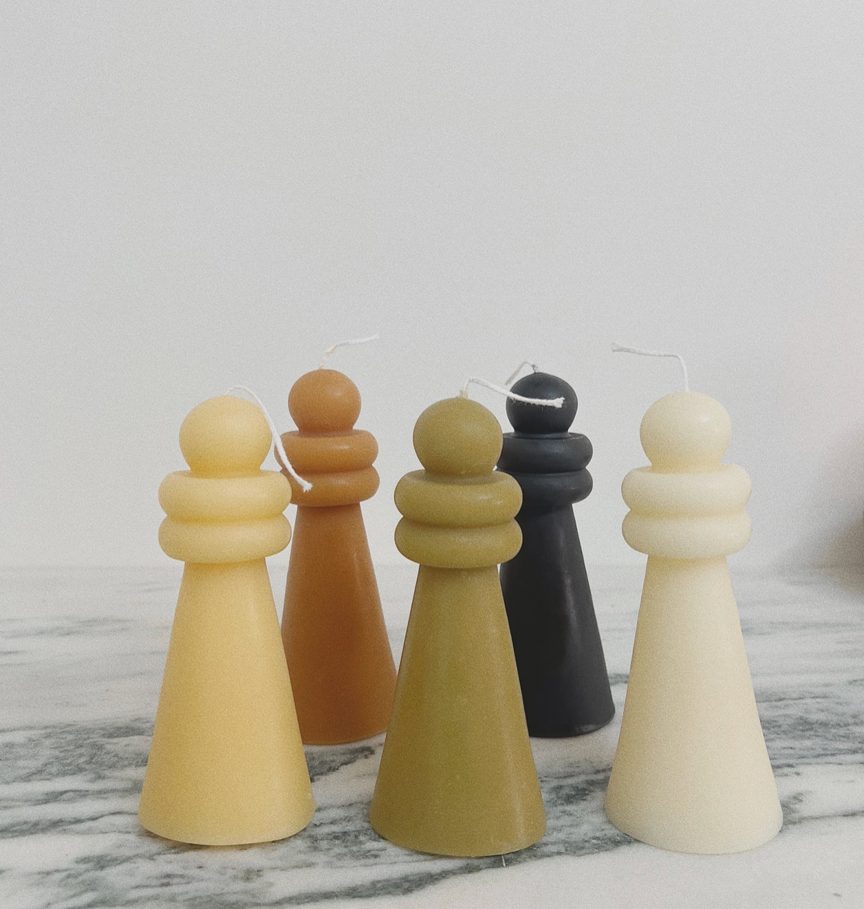 Sculptural Pillar Candle No.4