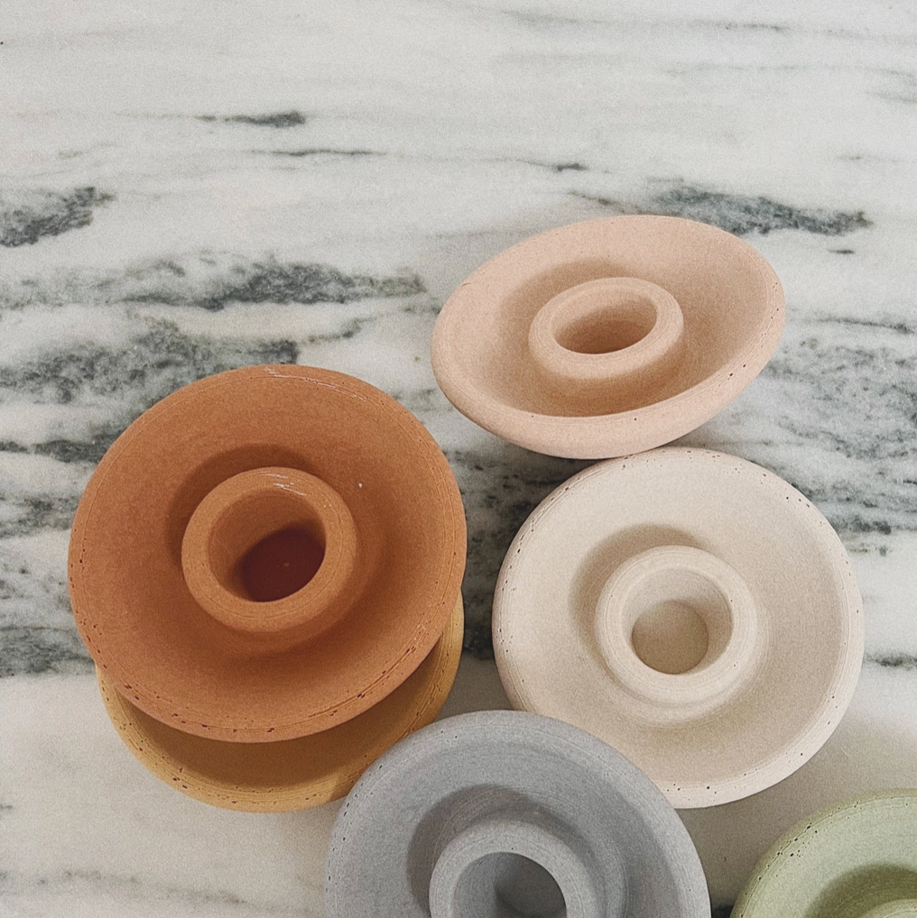 Saucer Candle Holder