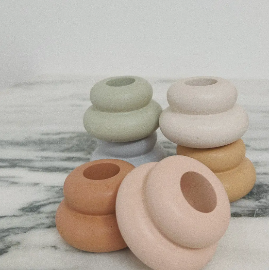 Stacked Candle Holder No.1