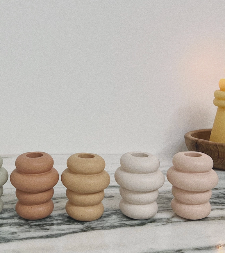 Stacked Candle Holder No.3
