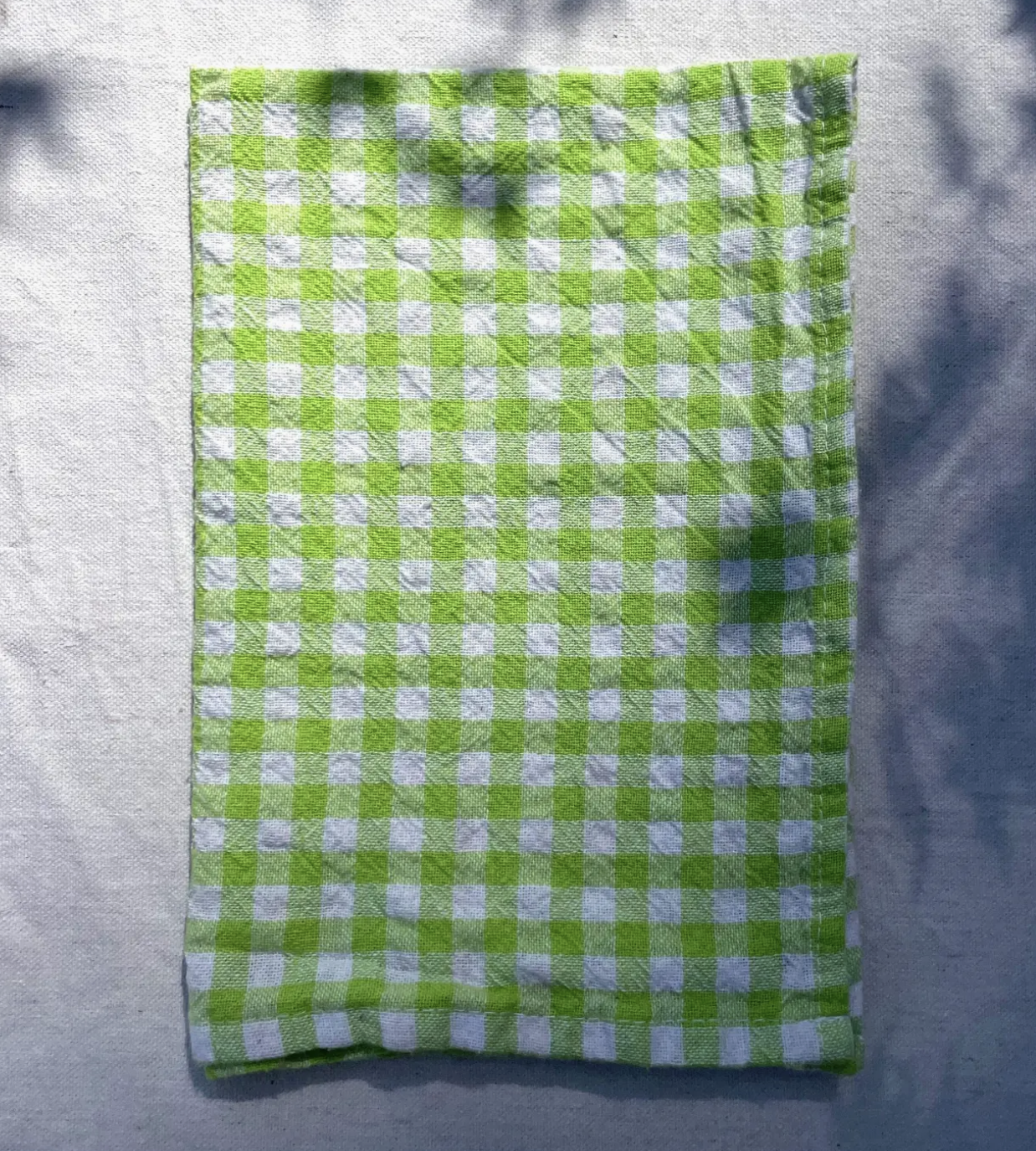 Madras Handloom Check Organic Cotton Towels