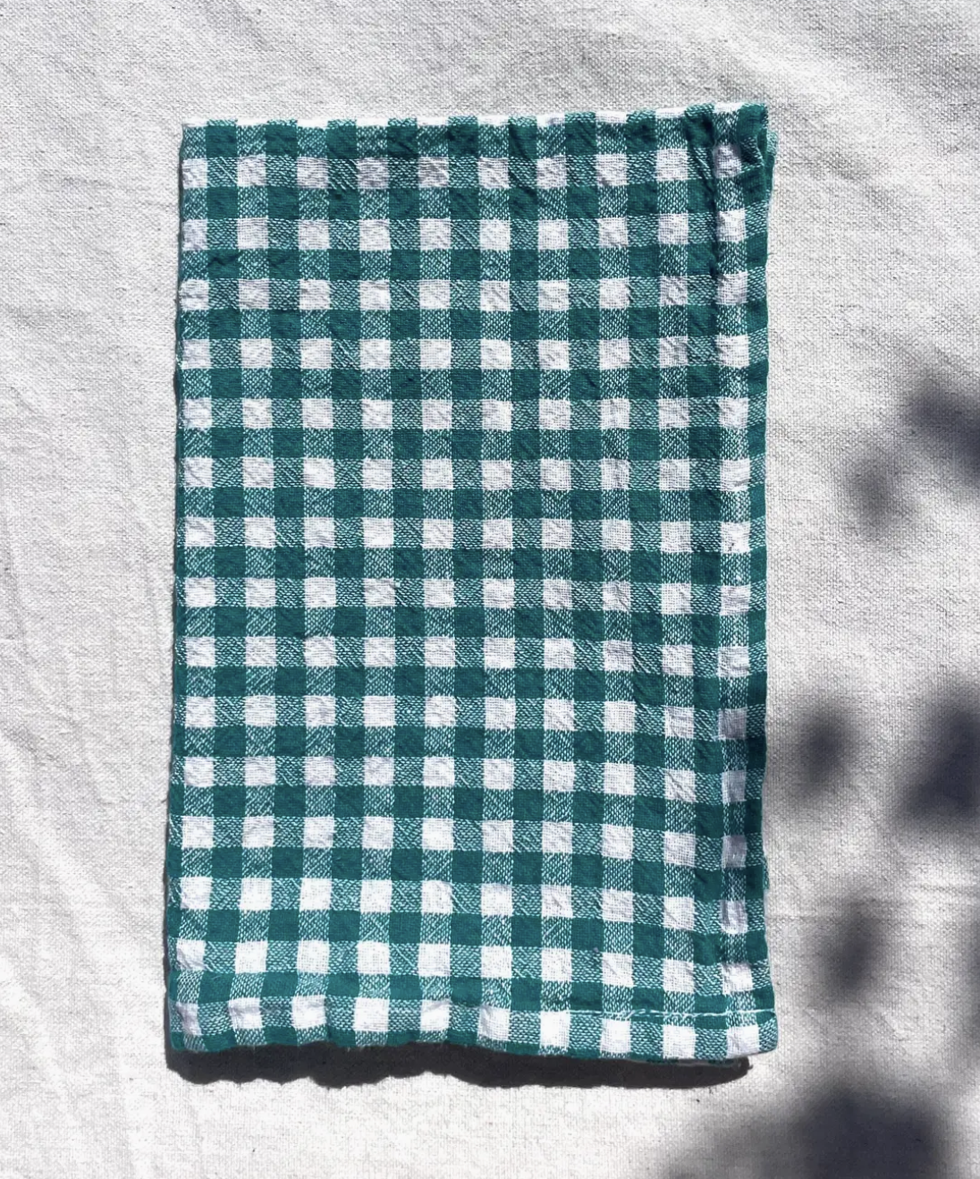 Madras Handloom Check Organic Cotton Towels