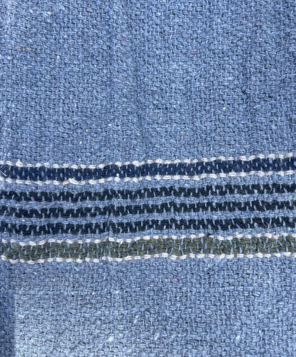 Bamboo Pulp Towel - Handwoven with Bamboo Fibers - Blue
