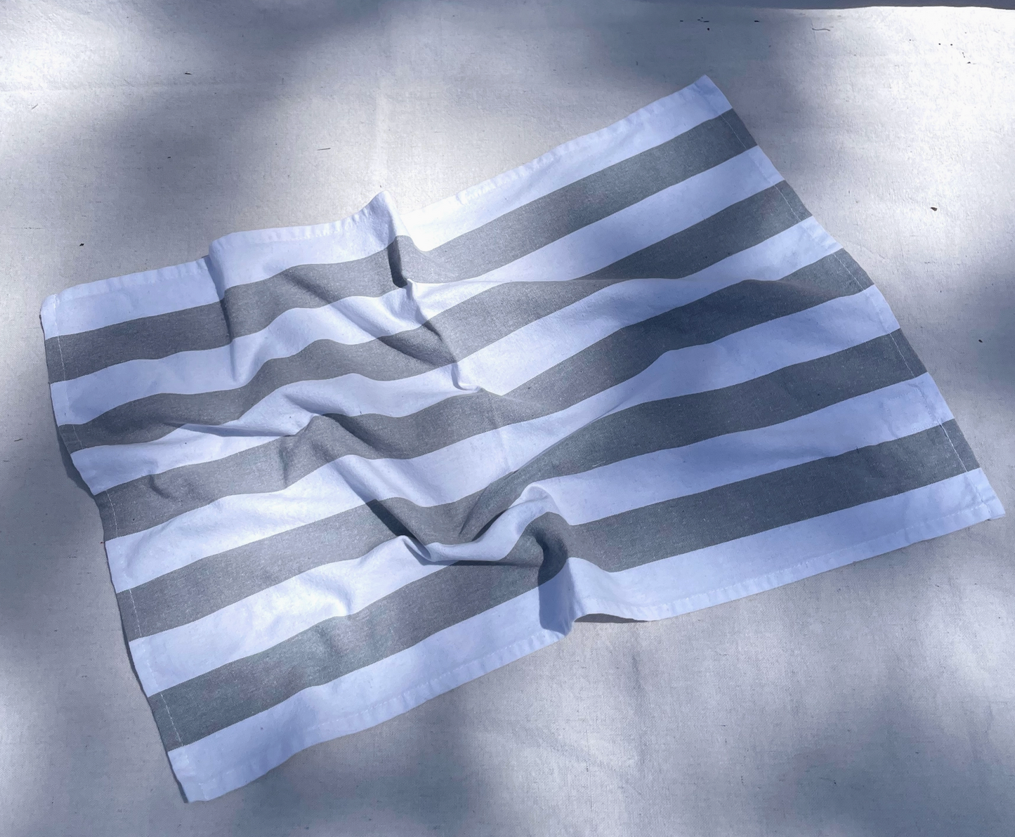 French Stripe Handwoven Tea Towel