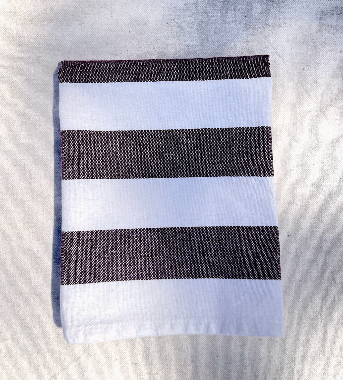 French Stripe Handwoven Tea Towel