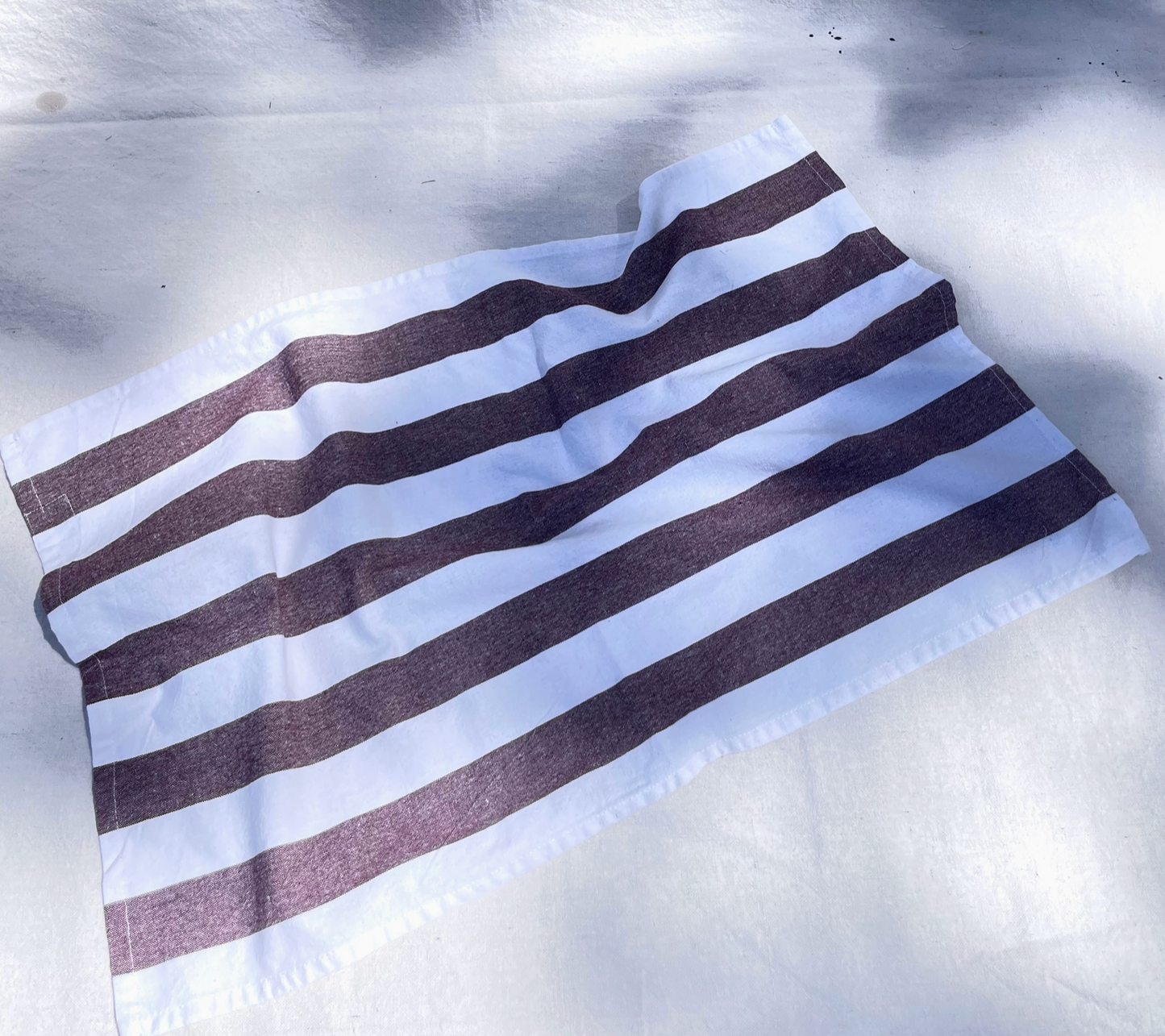 French Stripe Handwoven Tea Towel