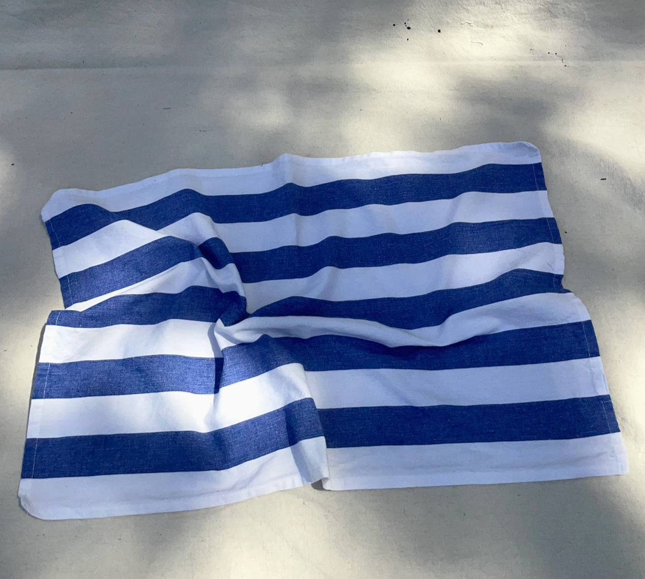 French Stripe Handwoven Tea Towel