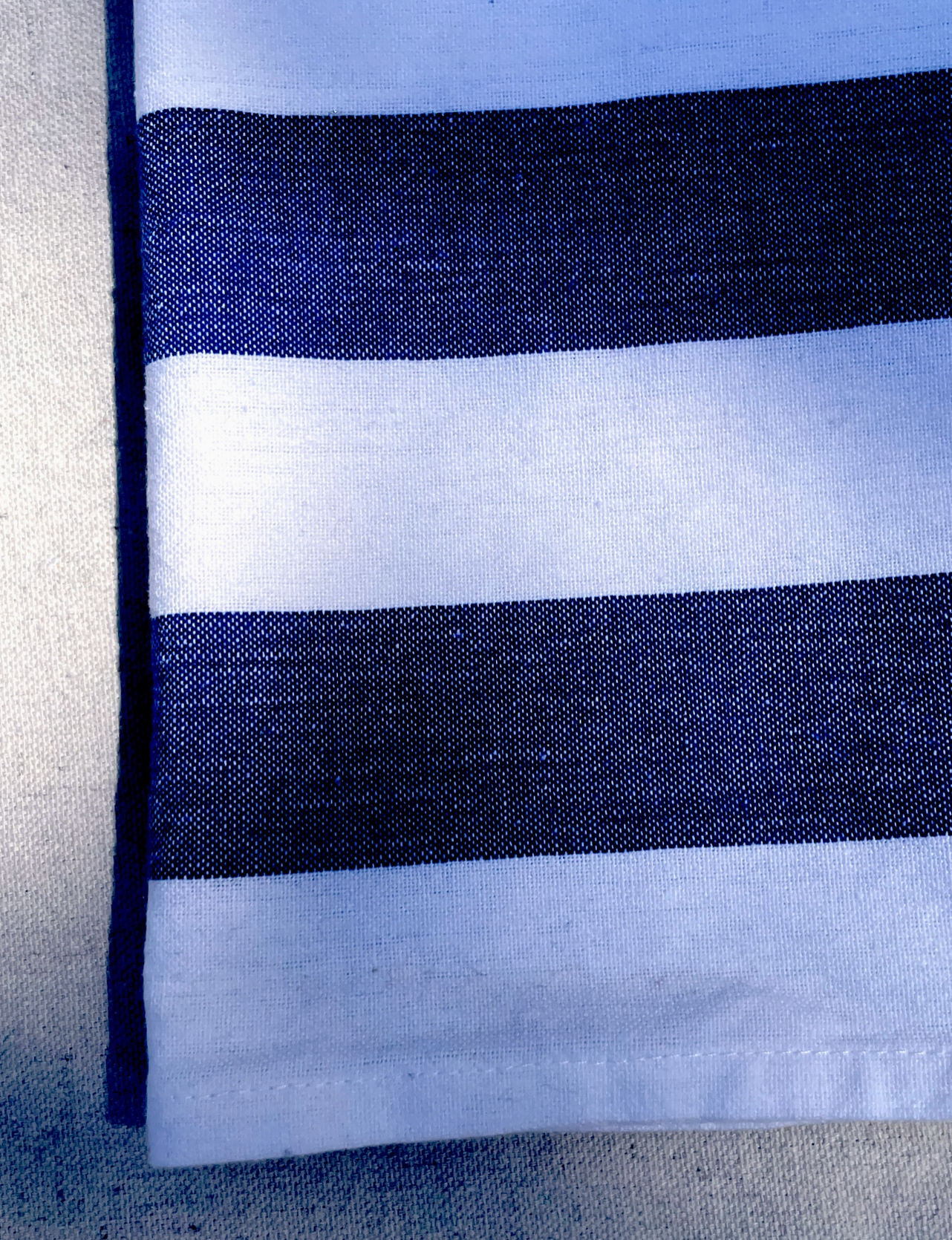 French Stripe Handwoven Tea Towel