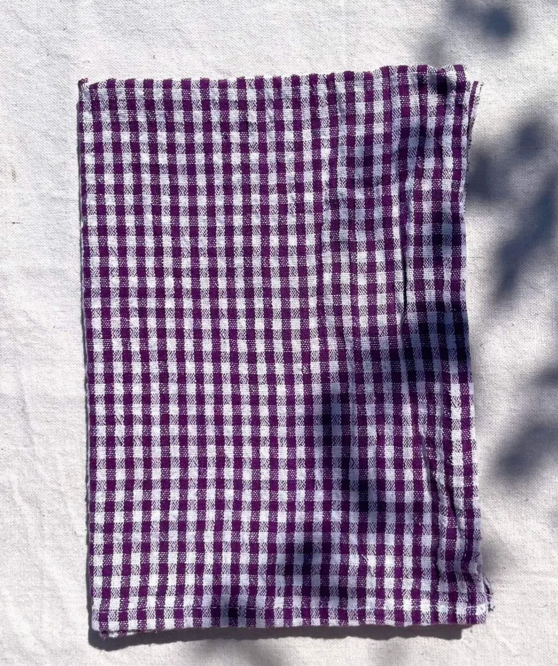 Handloom Check Organic Cotton Towels