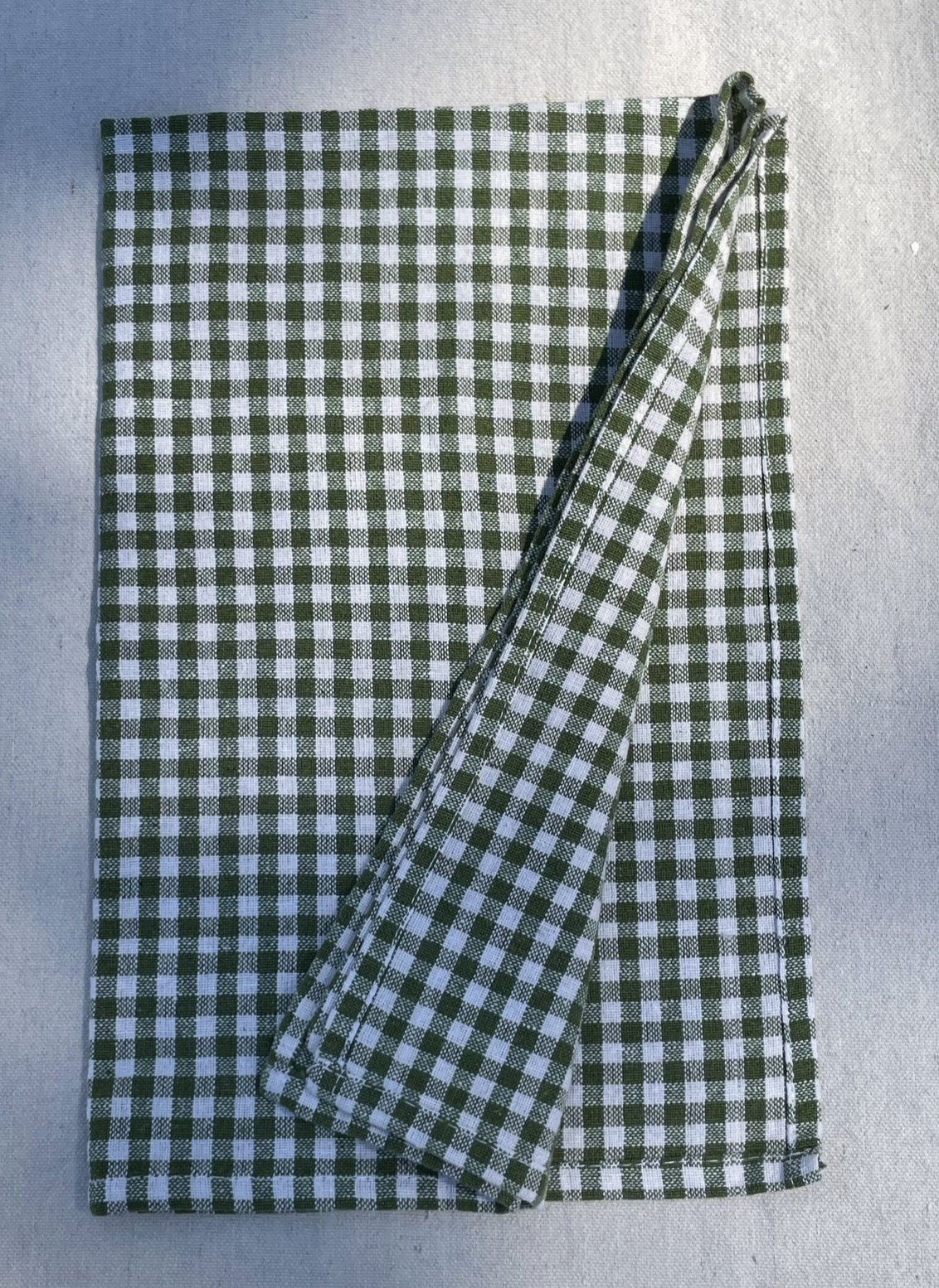 Handloom Check Organic Cotton Towels