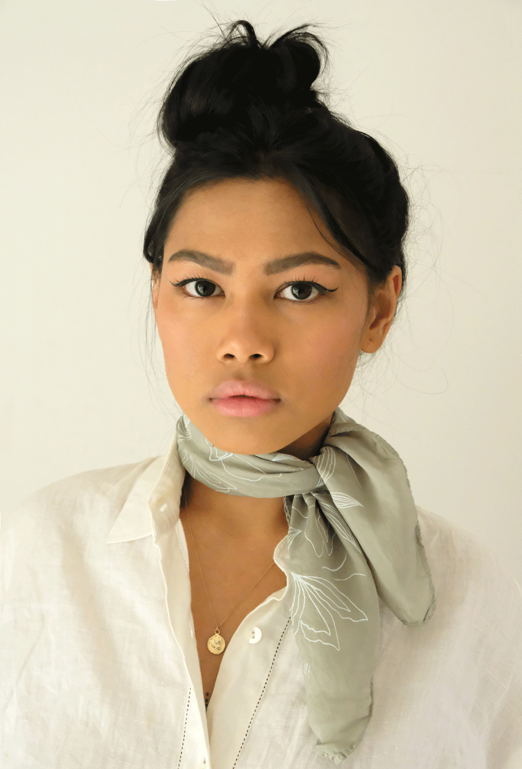 Rosemary Silk Scarf