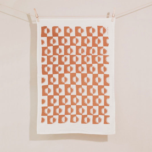 Sunrise Tea Towel - Sienna