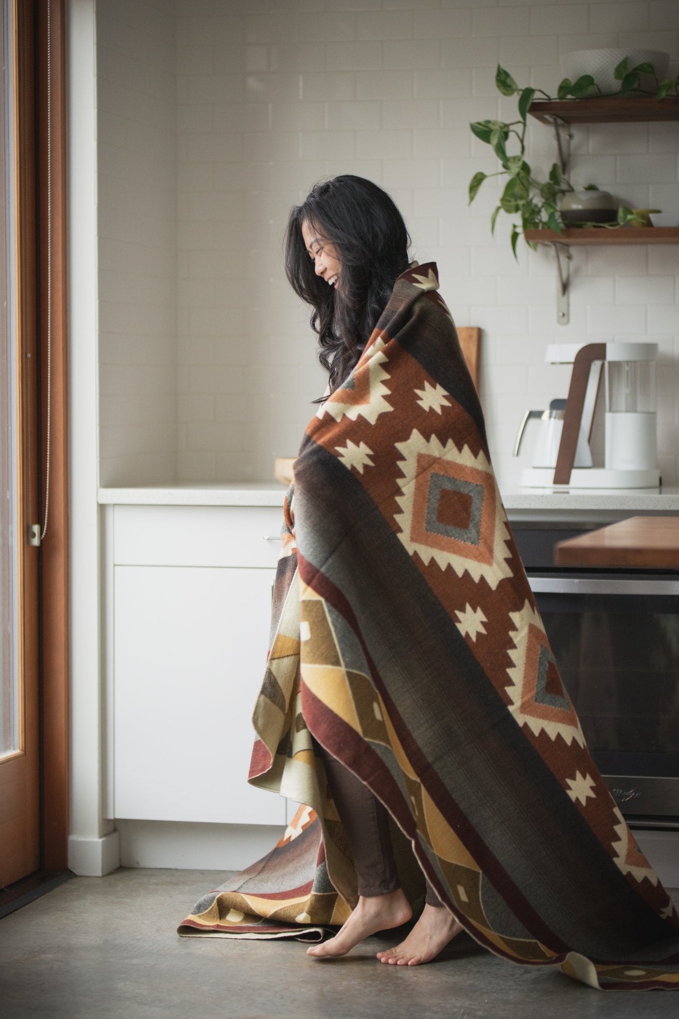 Ecuadorian Blanket Brown - Modern Myth Decor