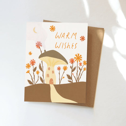 Mushroom Home Card