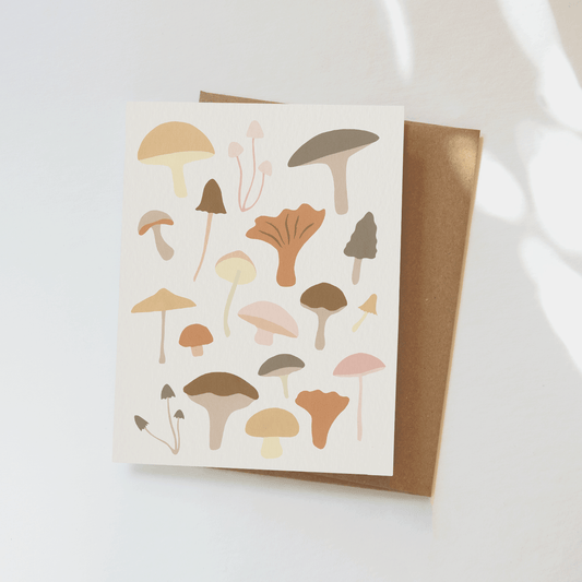 Mushrooms Card
