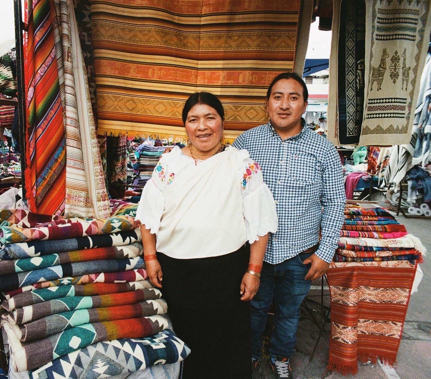 Ecuadorian Blanket Red - Modern Myth Decor