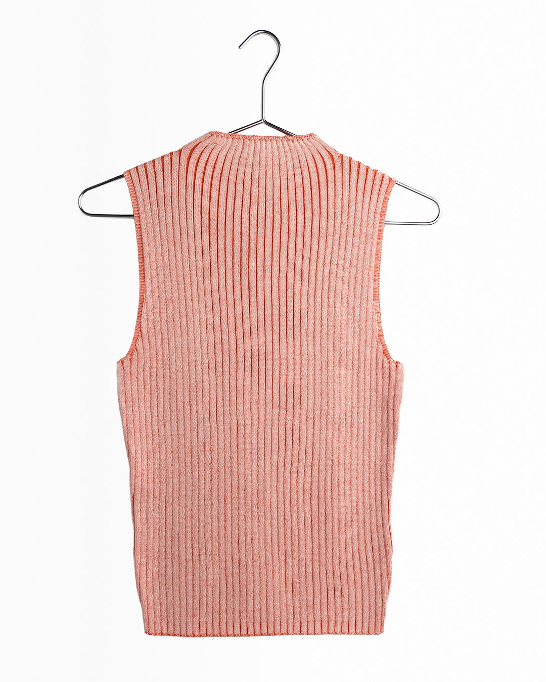 Tangerine Mock Neck